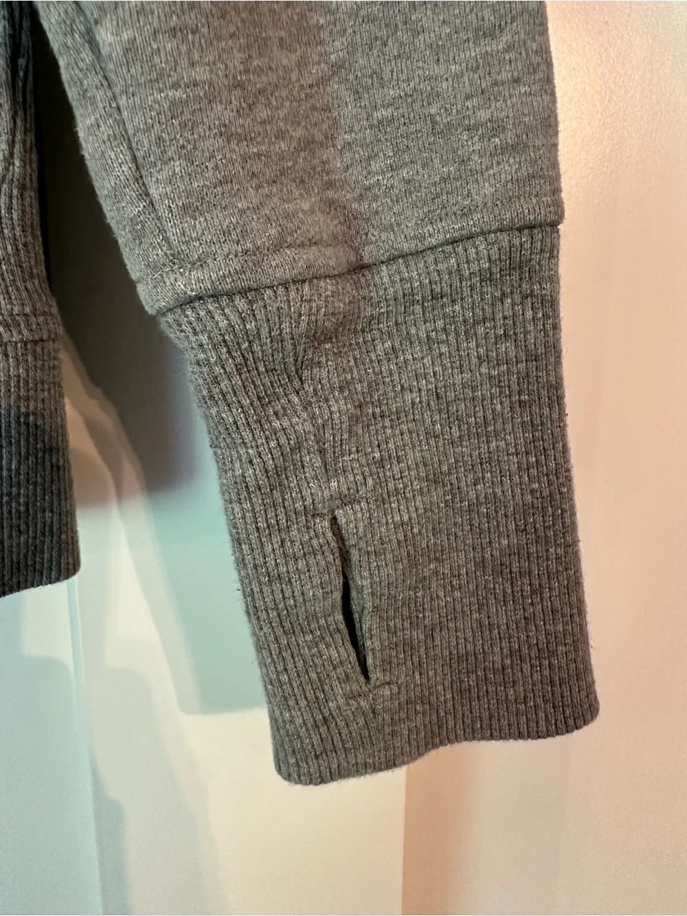Lululemon Grey Zip-Up Hoodie Jacket